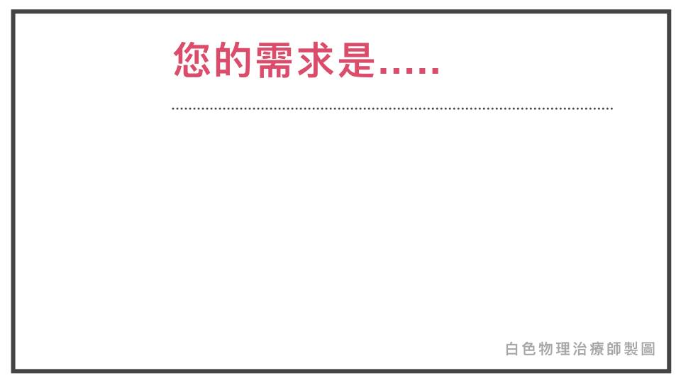 確認需求
